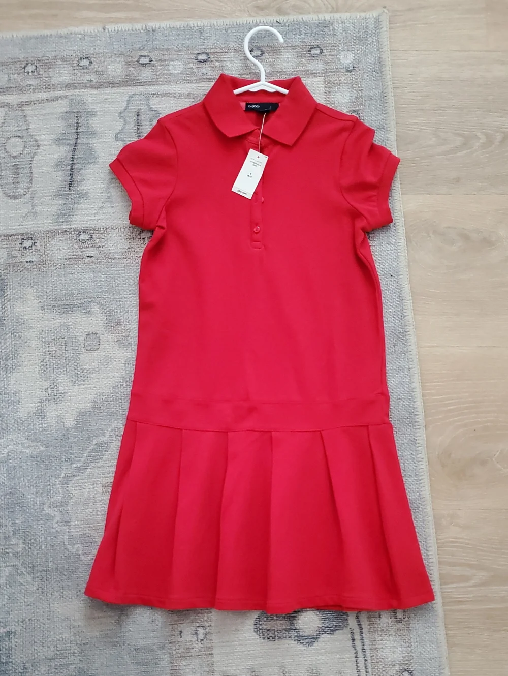 NWT Gap Kids Girls Polo Dress SzS (6-7)